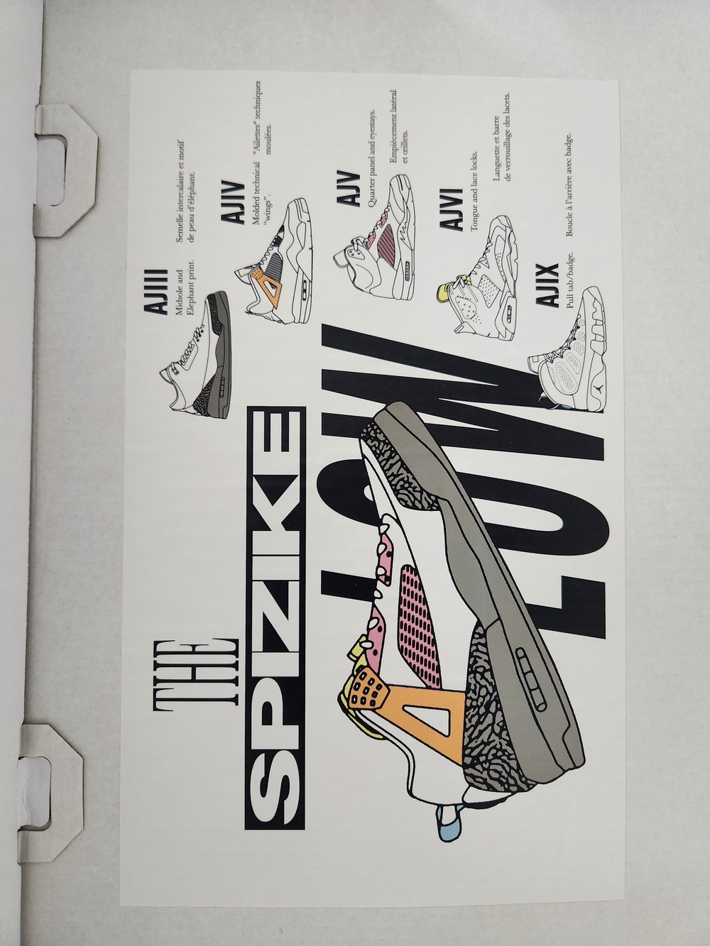 Jordan Spizike Low SE Black/White/Red - Picture 4 of 10